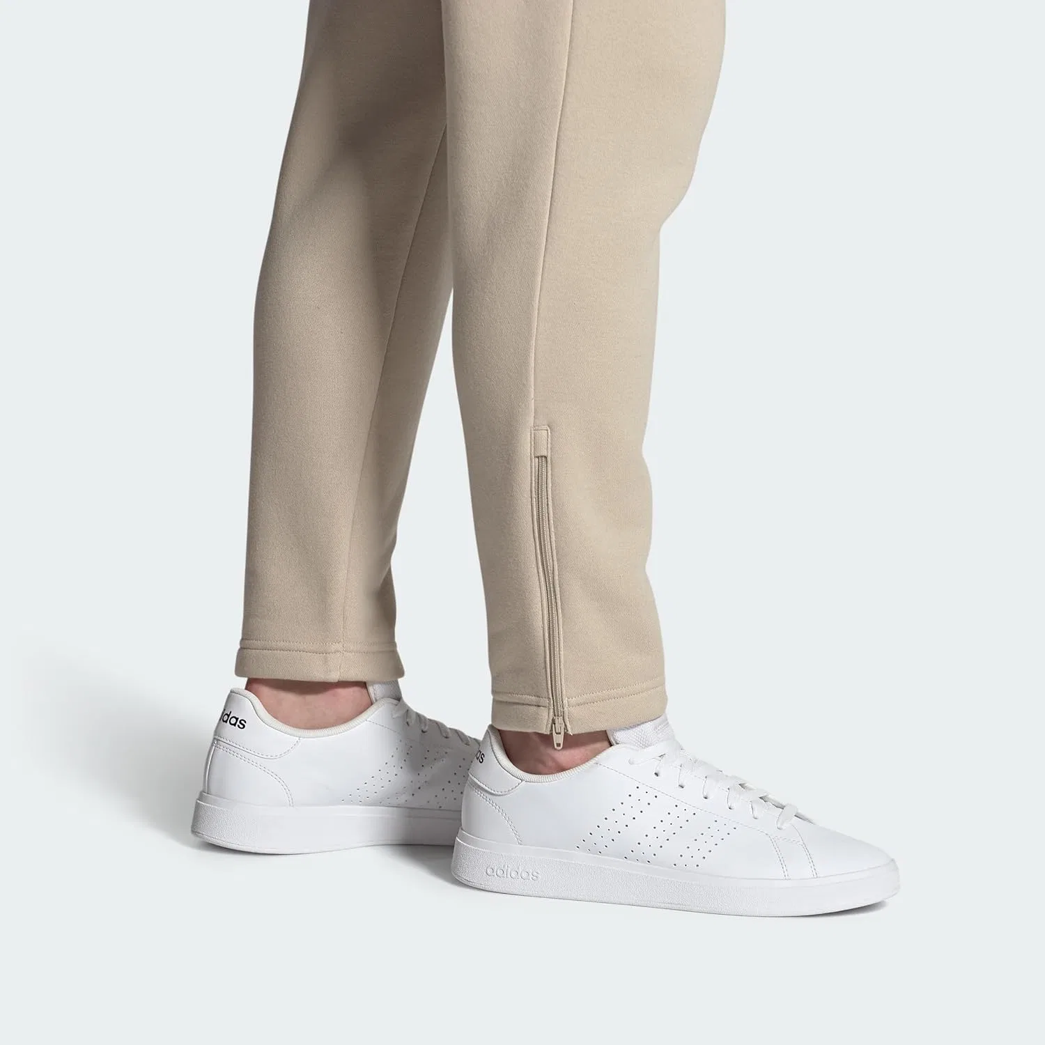 Мужские кроссовки Adidas Advantage Base 2.0, Cloud White Cloud White Shadow Navy — фото 2