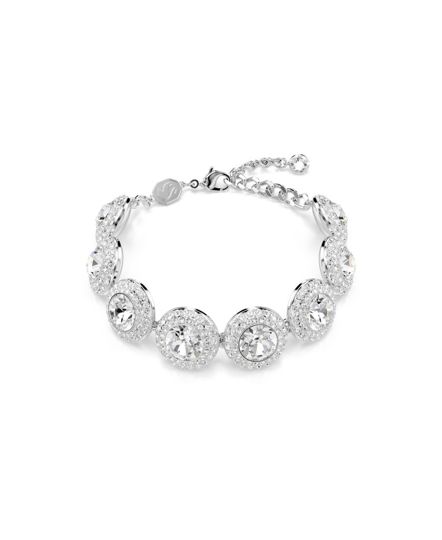

Браслет Swarovski Una Angelic с родиевым покрытием Swarovski, Silver, Clear
