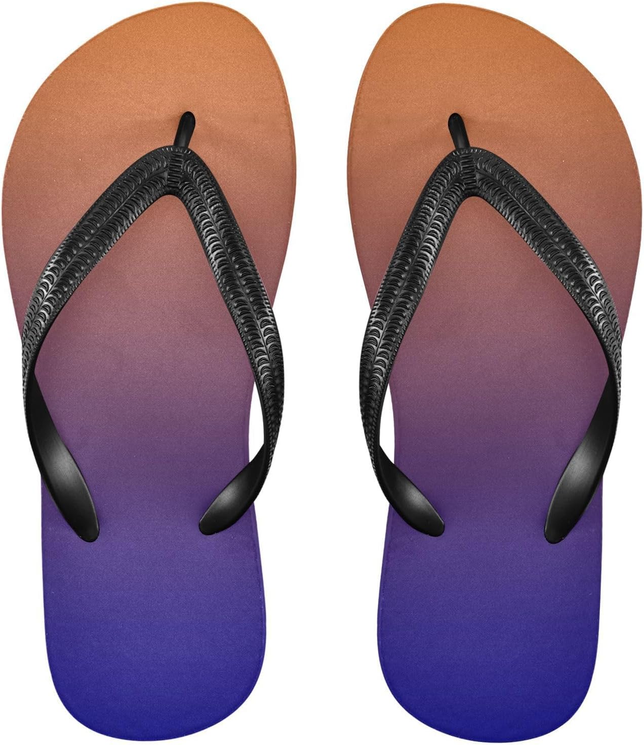 

Пляжные летние повседневные сандалии Rainbow для женщин и мужчин. Обувь для душа Kfbe, темно-синий