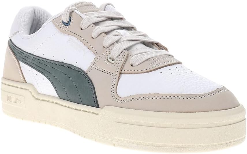 Мужские кроссовки PUMA Ca Pro Lux на шнуровке для повседневной носки - белые — фото 2