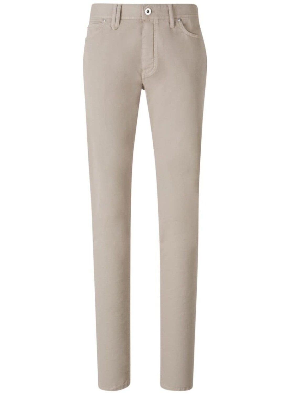 

Джинсы прямого кроя с нашивкой-логотипом Brioni, нейтральный цвет