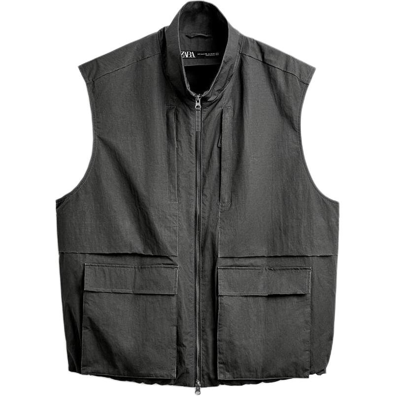 

Жилет мужской Zara, черный