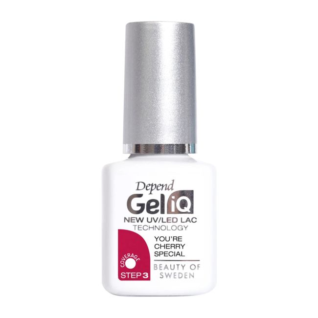 

Гель-Лак для ногтей Gel iq uv/led Depend, цвет you're cherry special, 5 мл