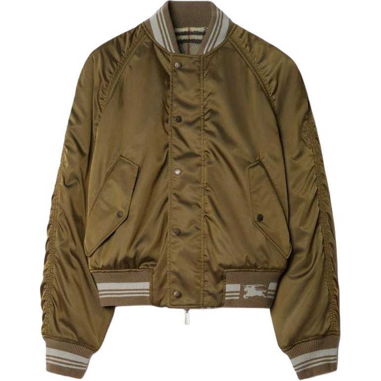 

Куртки и пальто мужские SS26 Burberry, темно-хаки зеленый