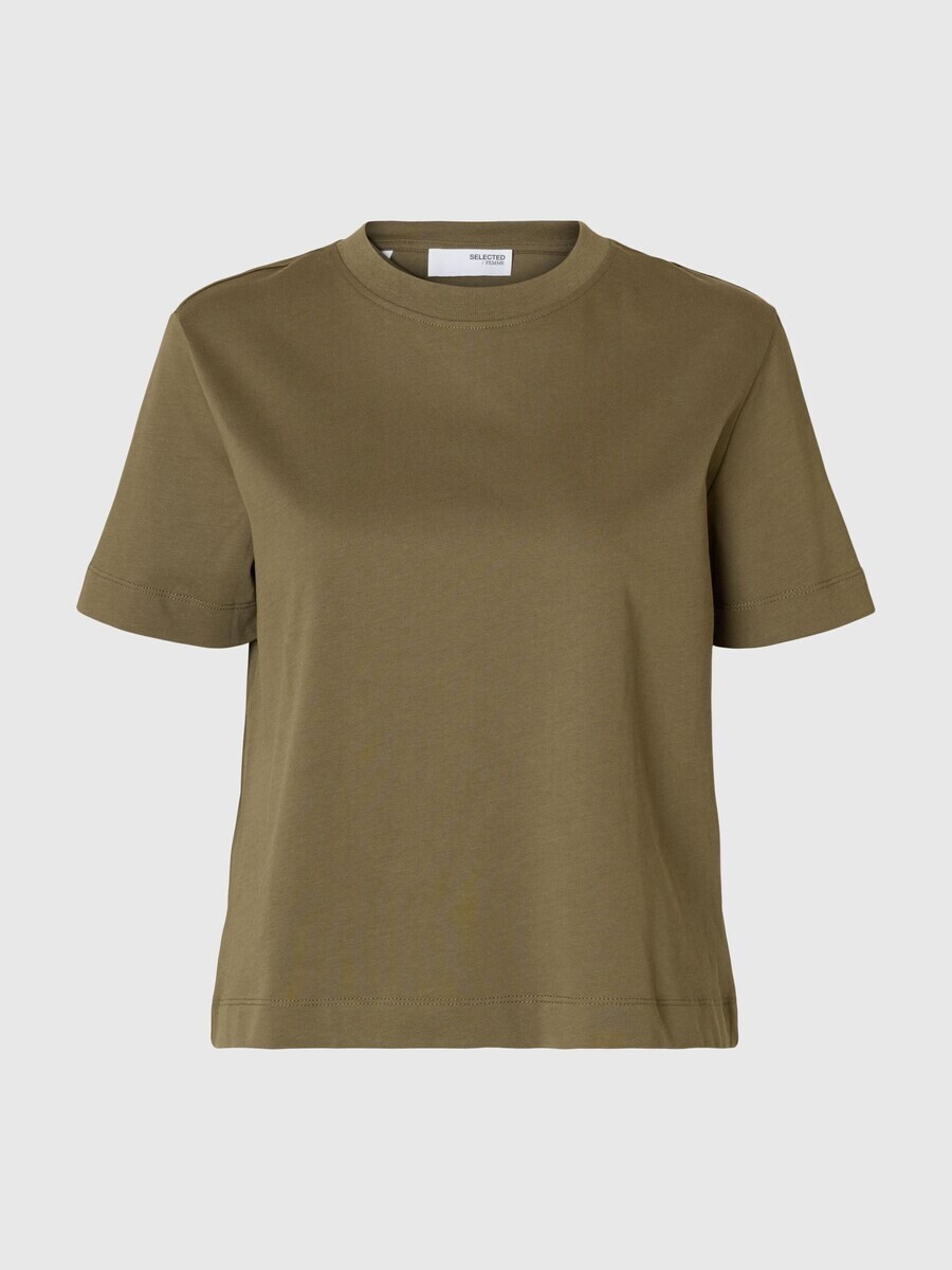 

Футболка SELECTED FEMME Shirt, зеленый