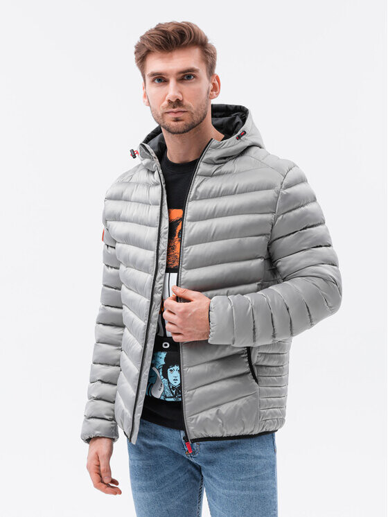 

Зимняя куртка regular fit Ombre, серый