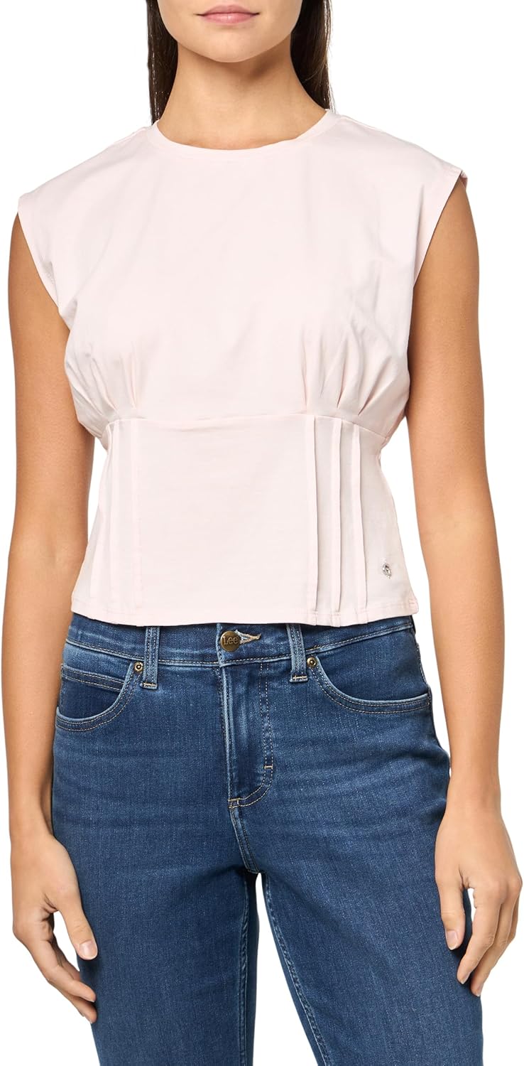 

Женская футболка-корсет Karmen без рукавов GUESS, Low Key Pink, Розовый, Женская футболка-корсет Karmen без рукавов GUESS, Low Key Pink