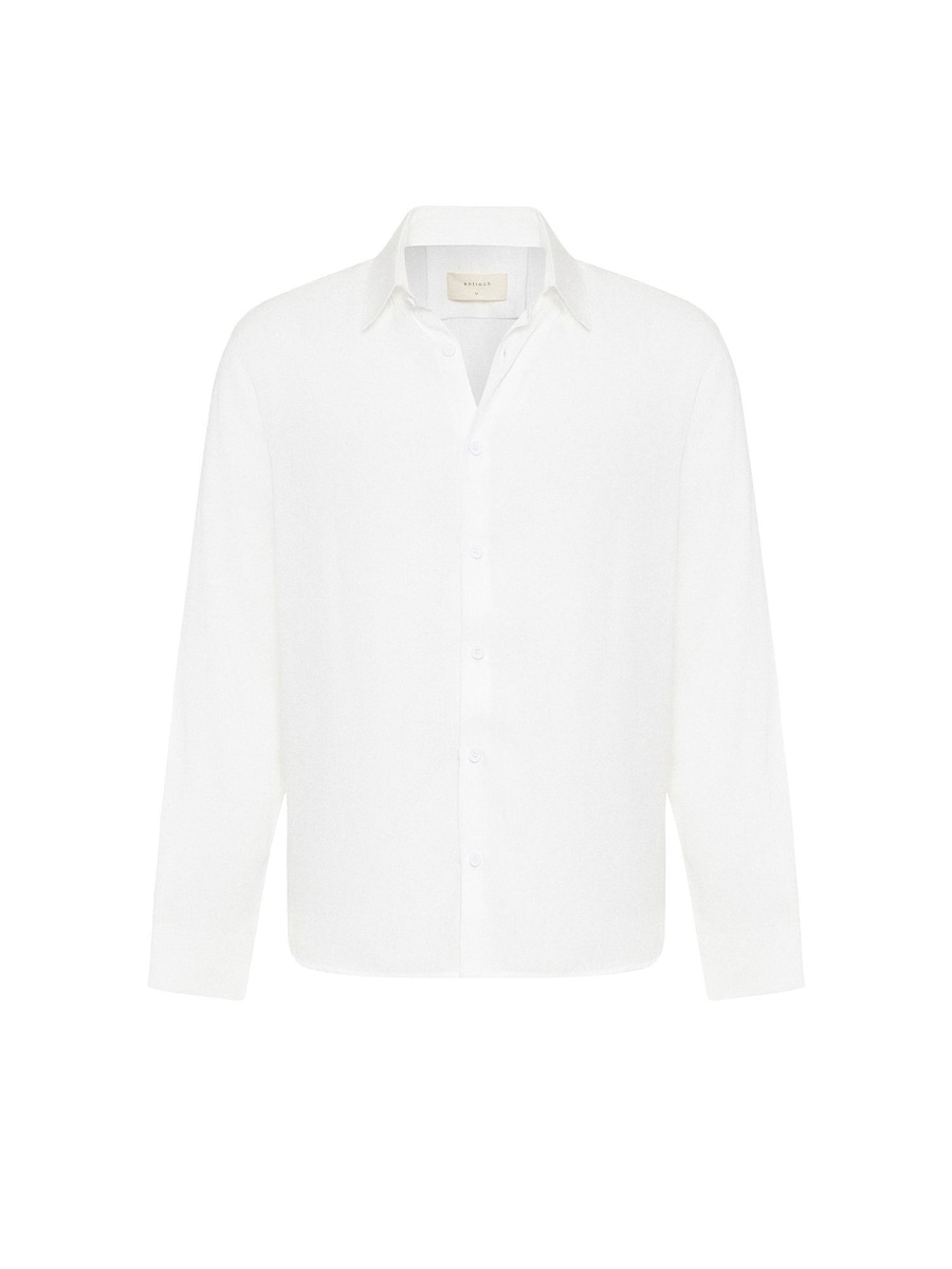 

Рубашка на пуговицах классического кроя Antioch, белый
