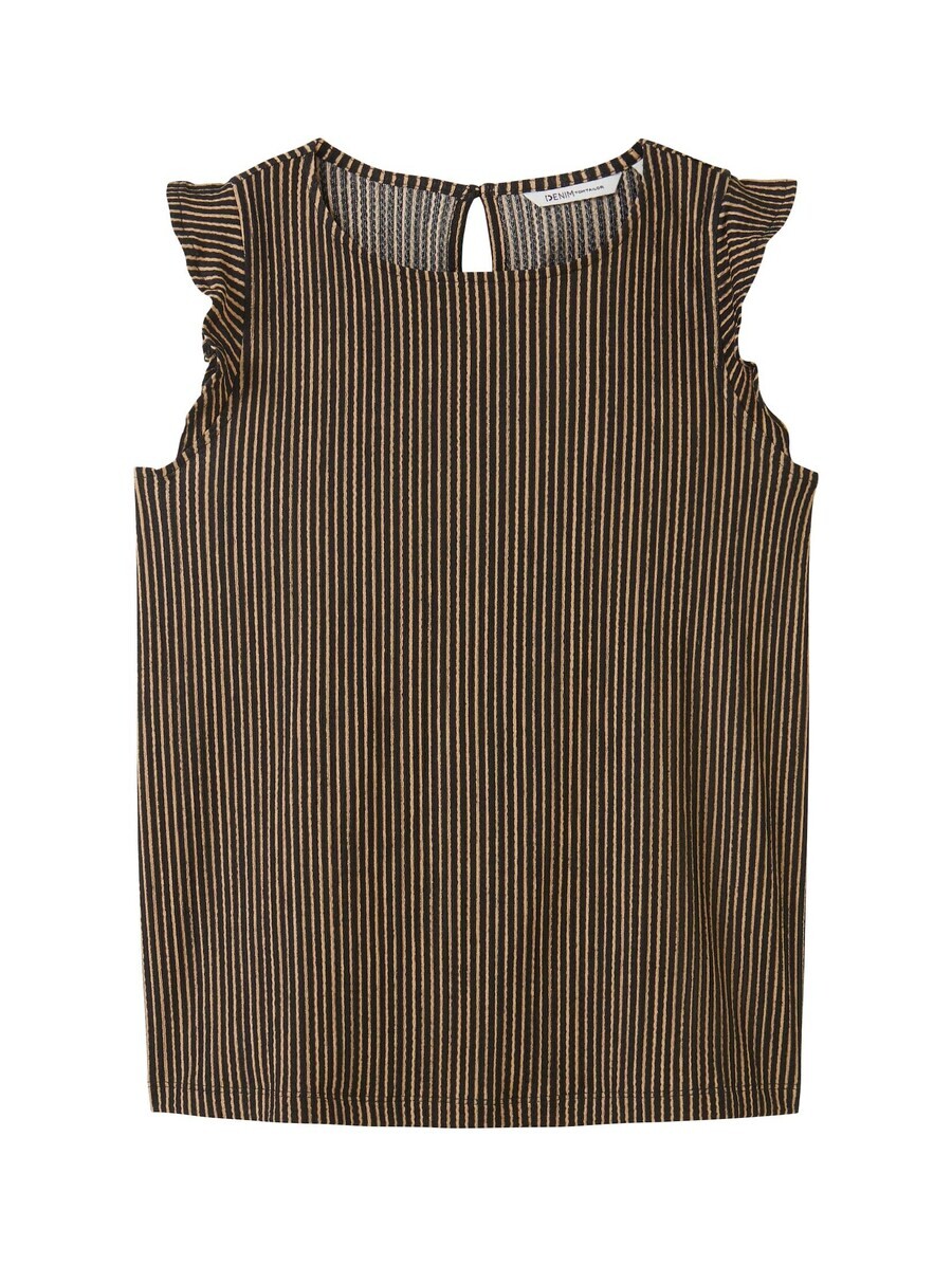 

Блуза Tom Tailor, цвет Brown/Black