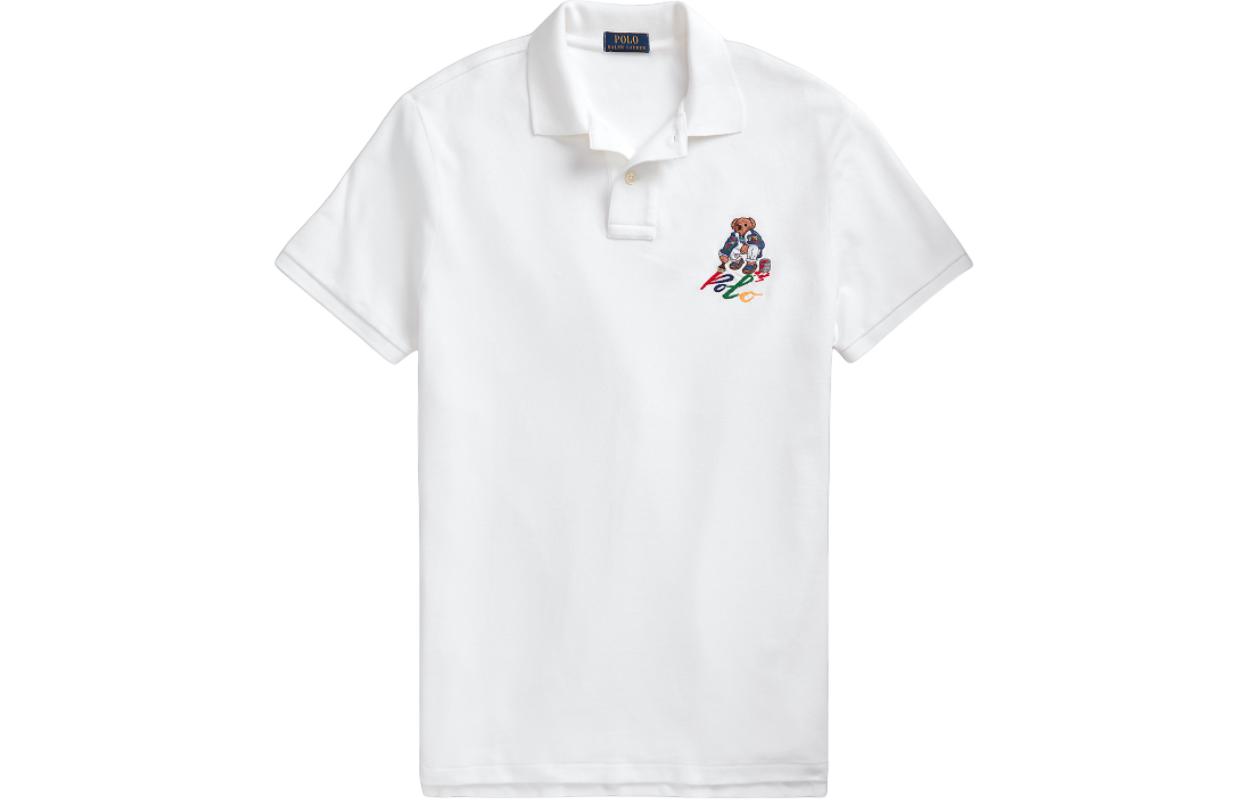 

Polo Ralph Lauren Белая поло для мужчин, Белый, Polo Ralph Lauren Белая поло для мужчин