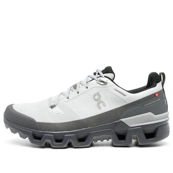 

Кроссовки cloudwander waterproof 'glacier eclipse grey black' On Running, серый