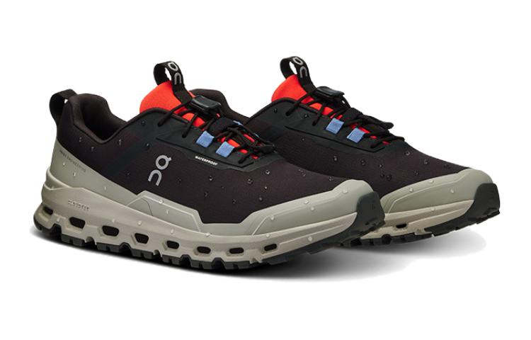 On Водонепроницаемые детские кроссовки Cloudhero Cushi ing Low top для активного отдыха Black Gray — фото 3