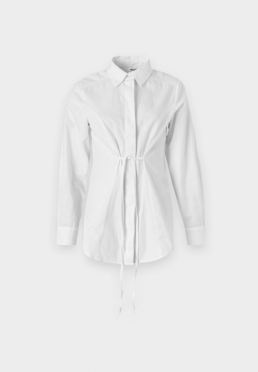 

Блузка на пуговицах SLFKENNA BOLD SHIRT Selected Femme, белый