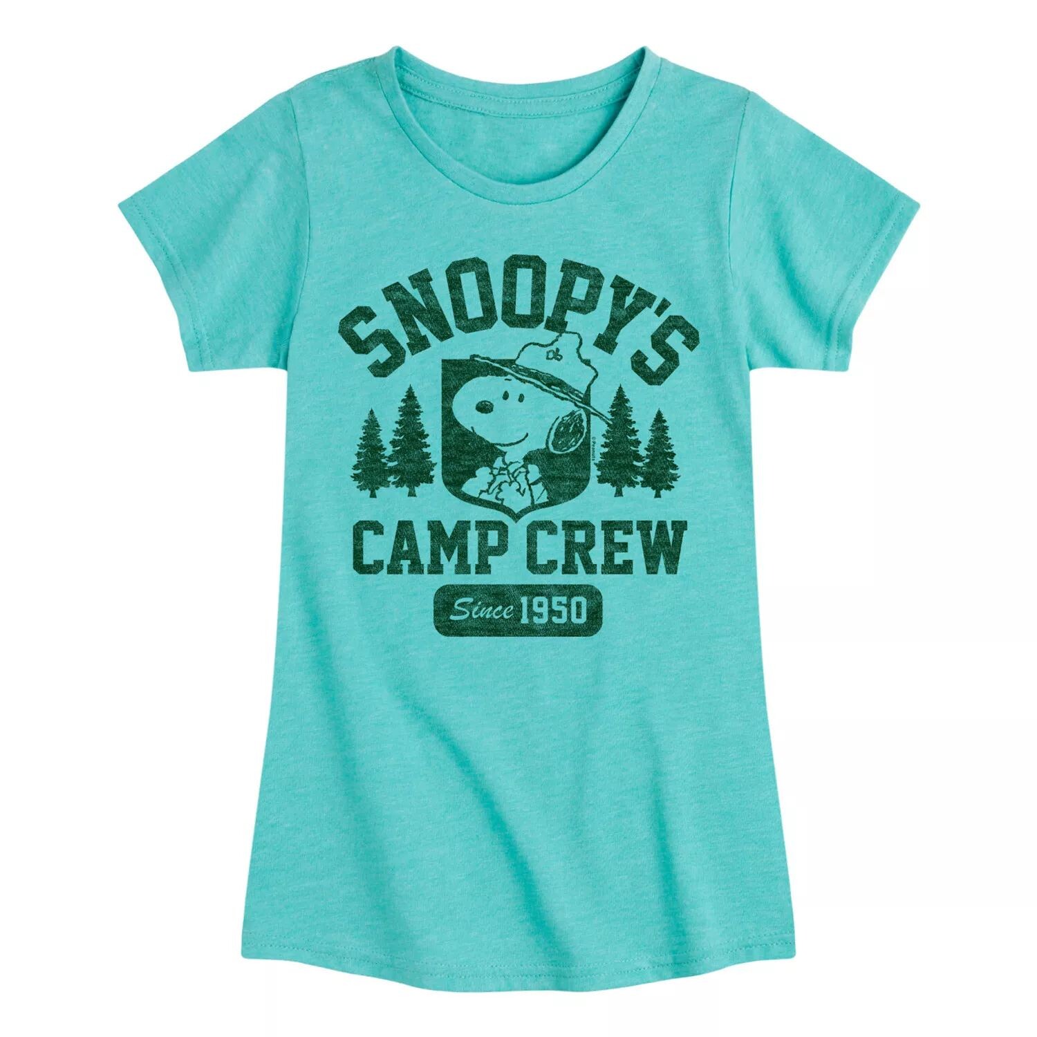 

Футболка с рисунком Peanuts Snoopy's Camp Crew для девочек 7–16 лет Licensed Character
