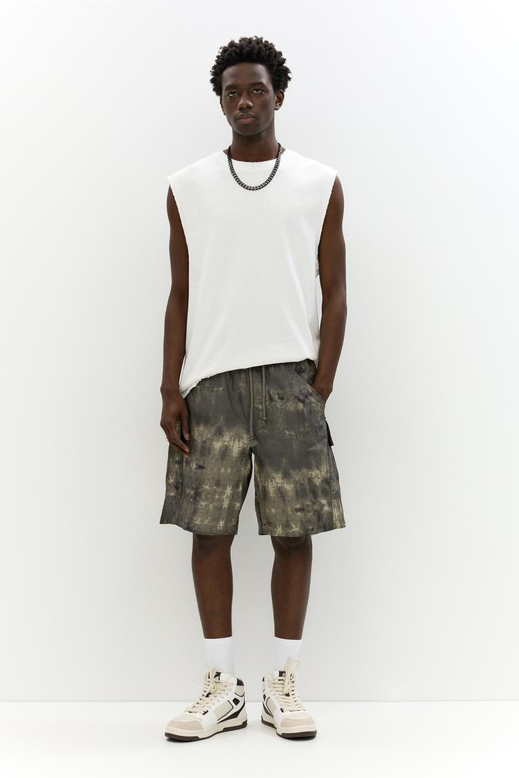 

Шорты-Бермуды Stwd Cargo Pull And Bear, зеленый