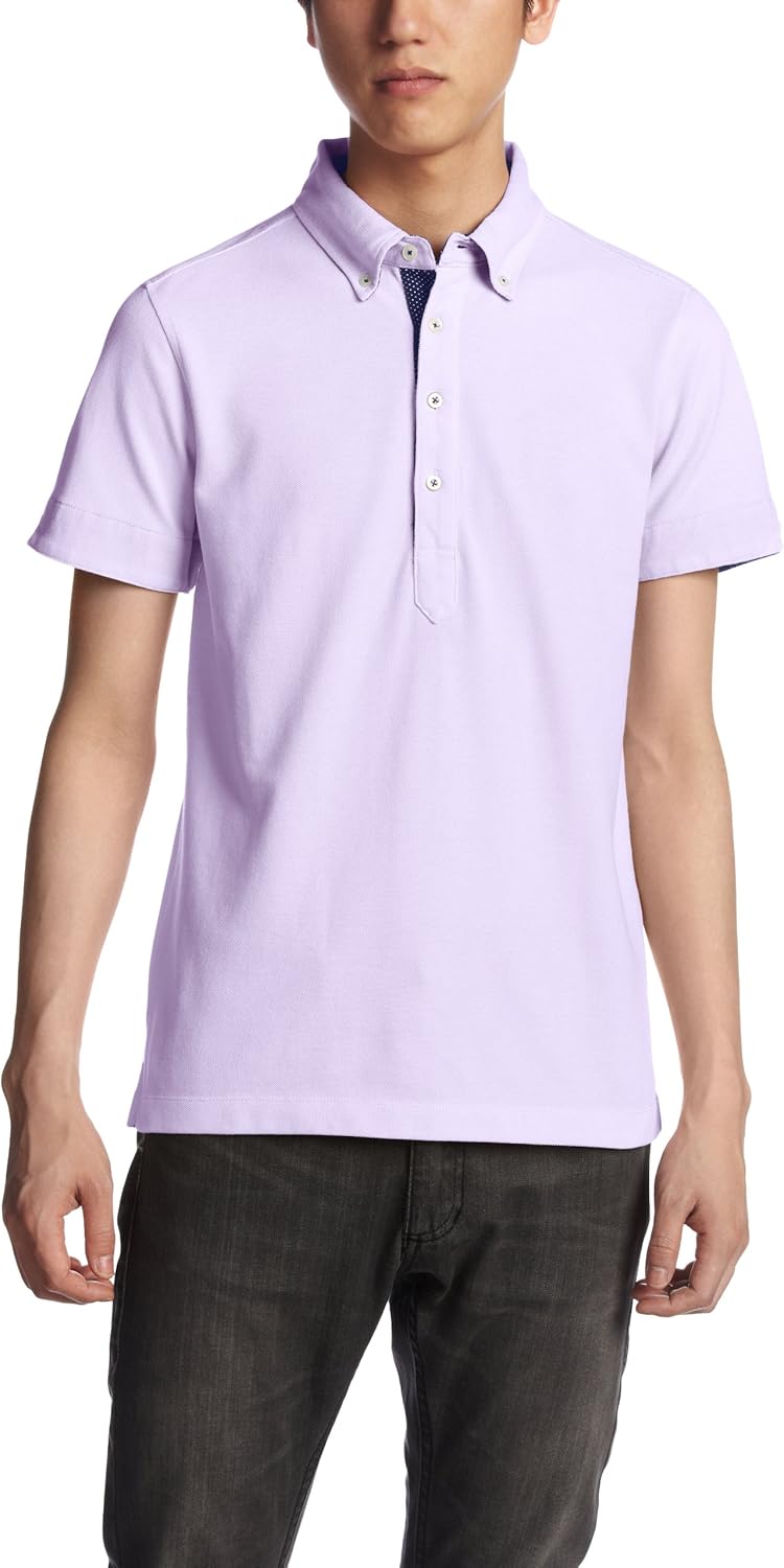 

Поло-рубашка RATTLE TRAP GLORY CREW Cool Plus Pique в горошек, фиолетовый