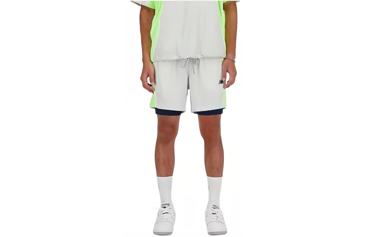 

Hoops On Court повседневные шорты мужские серые New Balance, серый