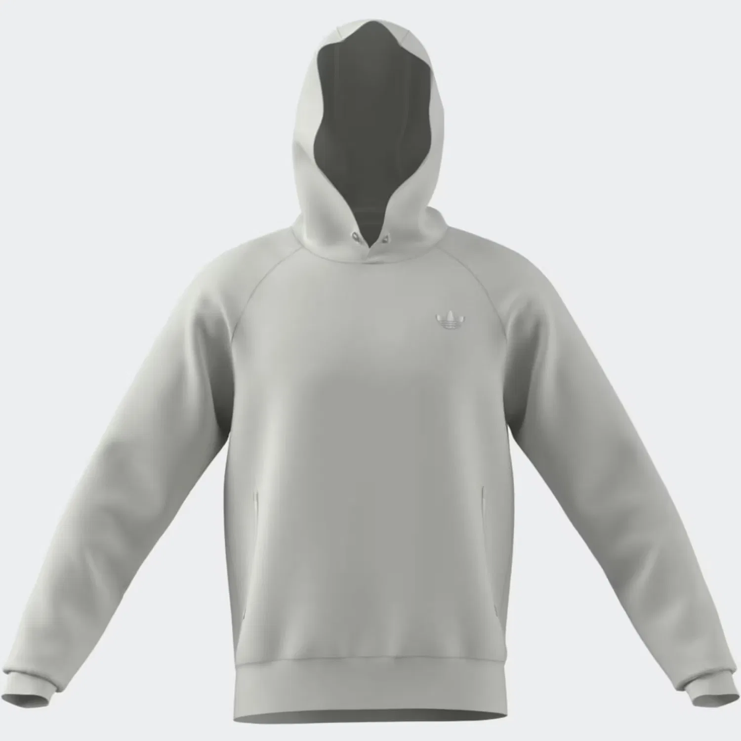 Худи Adidas Originals серого цвета