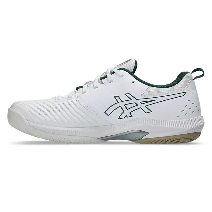 Унисекс кроссовки для тенниса «Prestige Neo Wide» от ASICS, White X P Silver (100) — фото 3