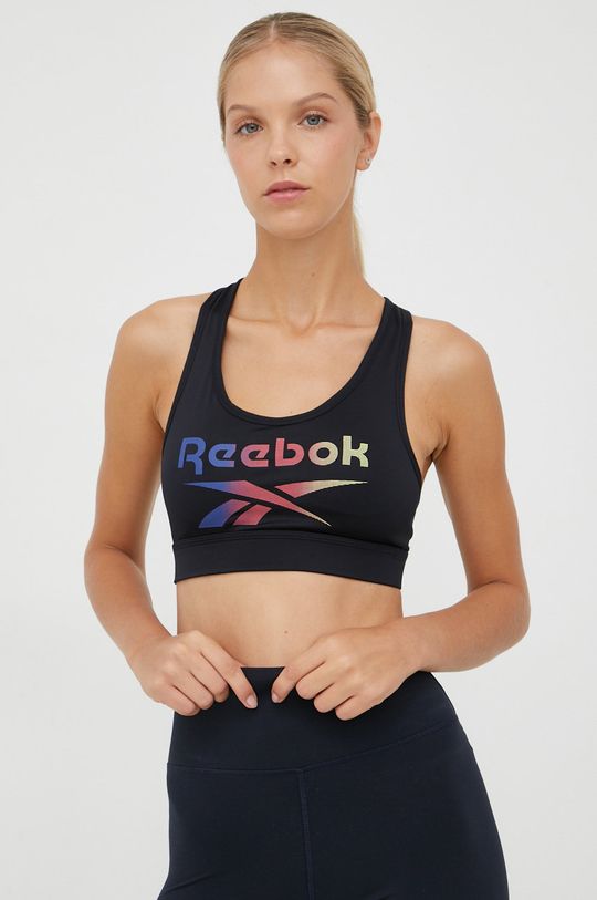 

Спортивный бюстгальтер Джина Reebok, черный