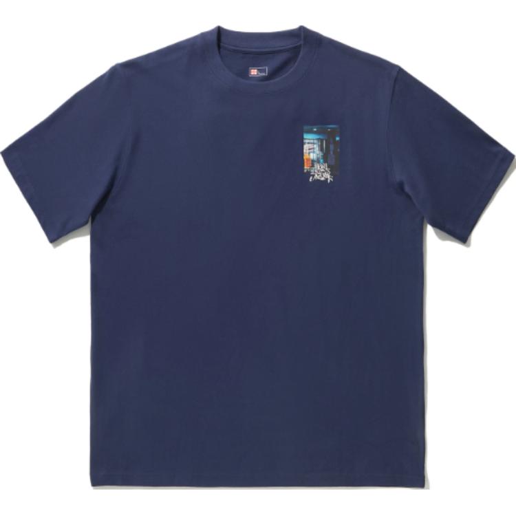 

LiNing Футболка Unisex Dark Ship Blue, Синий, LiNing Футболка Unisex Dark Ship Blue