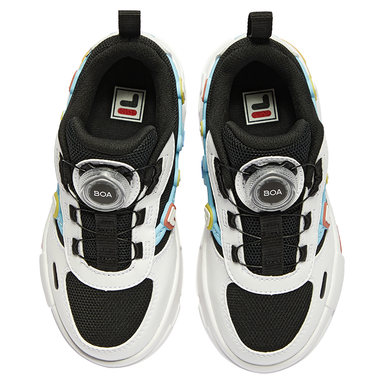 Детские повседневные туфли Pre school FILA KIDS, черно-белый — фото 4
