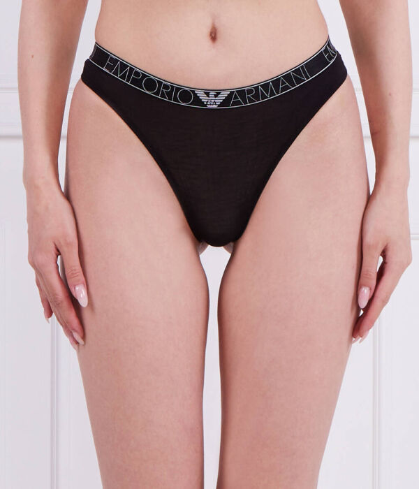 

Женские трусы Emporio Armani трикотажные 2 шт, черный