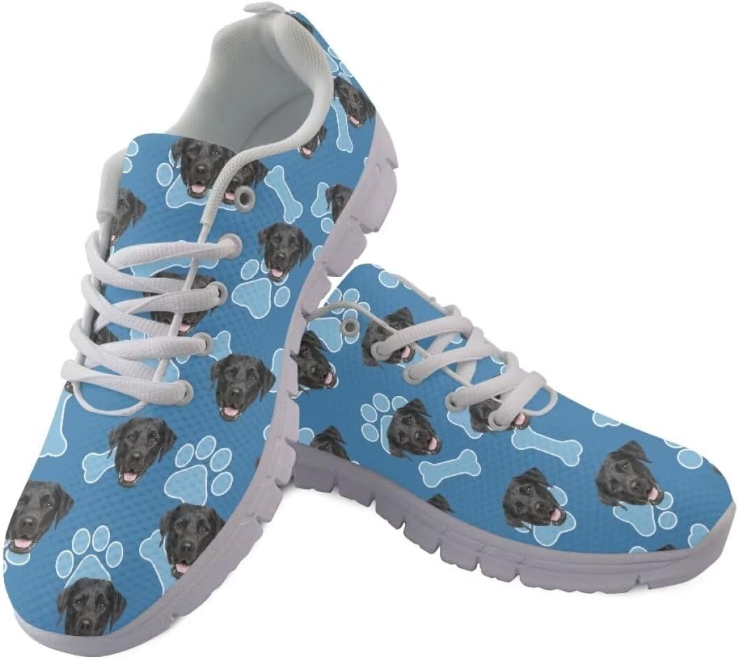 

Кроссовки AmzPrint Air Cushion Mesh Breathable Non Slip для бега и ходьбы, для мужчин, Dog