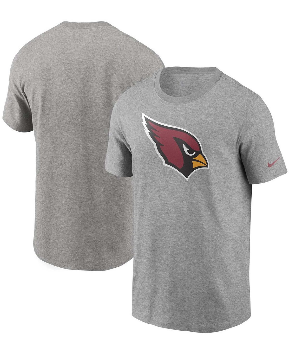 

Мужская серая футболка с логотипом Arizona Cardinals Primary Logo Nike, Серый, Мужская серая футболка с логотипом Arizona Cardinals Primary Logo Nike