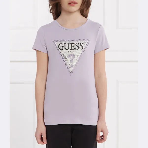 

Футболка стандартного кроя Guess, лавандовый