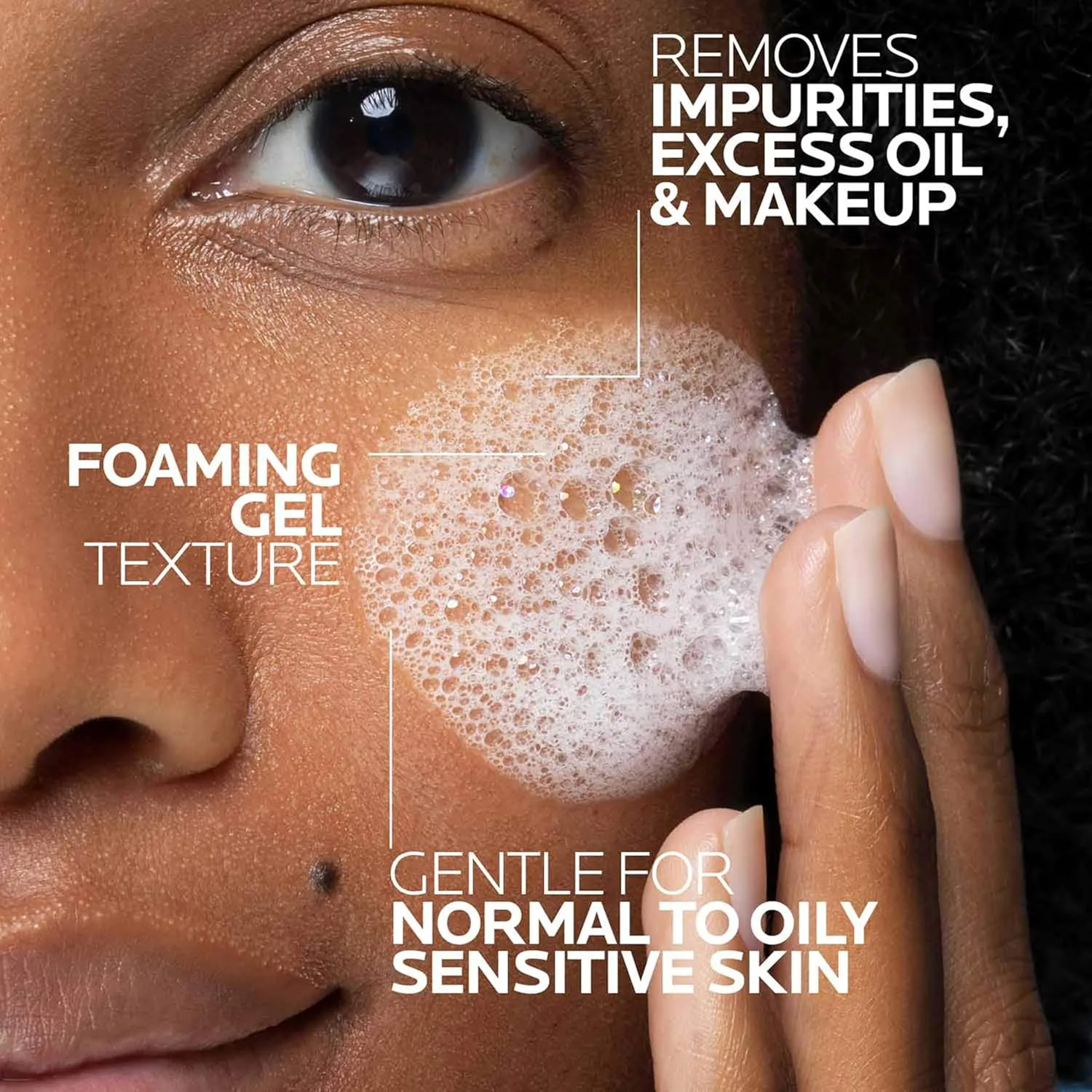 La Roche Posay Toleriane очищающее средство + увлажняющий крем Toleriane Double Repaire + сыворотка Hyalu B5 La Roche-Posay — фото 3
