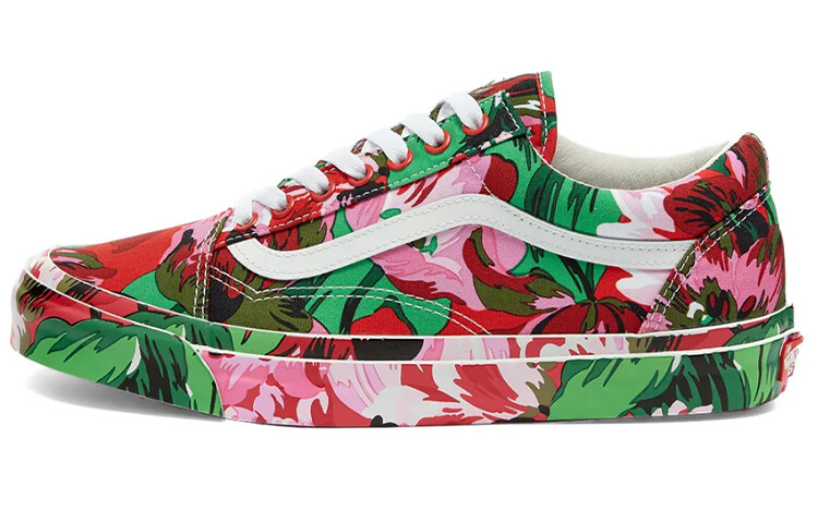 

Кроссовки Vans Old Skool Kenzo Floral Red White