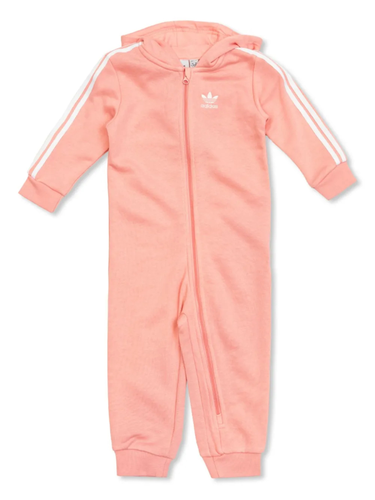 

Детский комбинезон с вышитым логотипом Adidas Adidas Kids, розовый