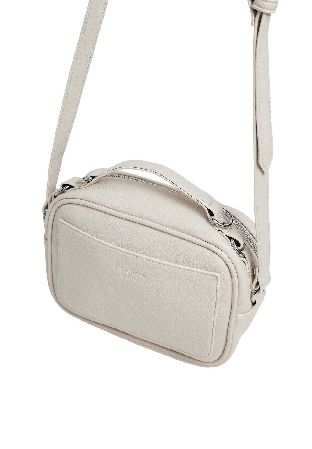 

Сумка через плечо BASSY ICON Pepe Jeans, молочный, Белый, Сумка через плечо BASSY ICON Pepe Jeans, молочный