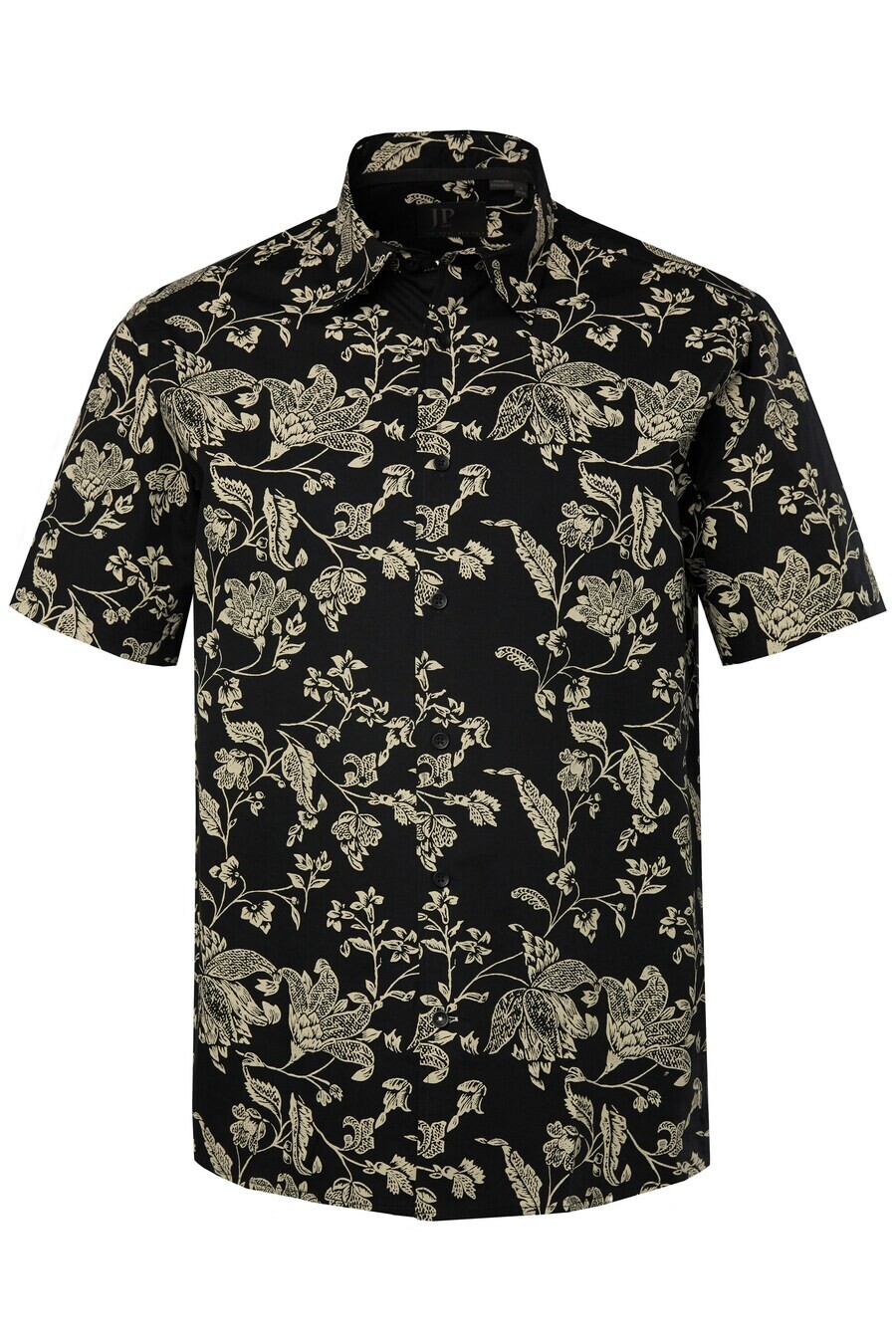 

Повседневная рубашка JP1880 Regular fit Button Up Shirt, черный