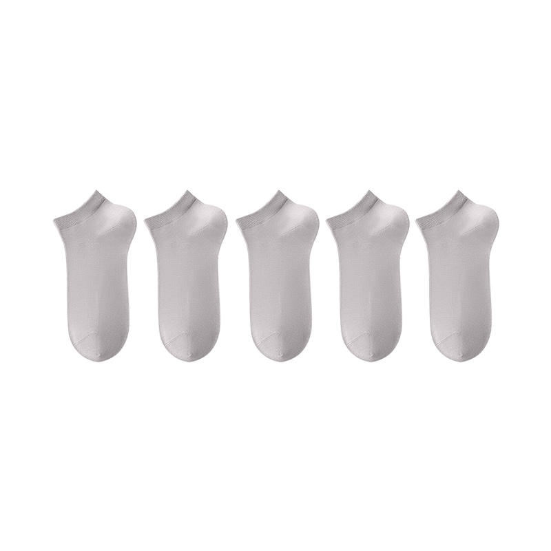 

Носки мужские щиколоточные, 5 пар WARRIOR, светло-серый