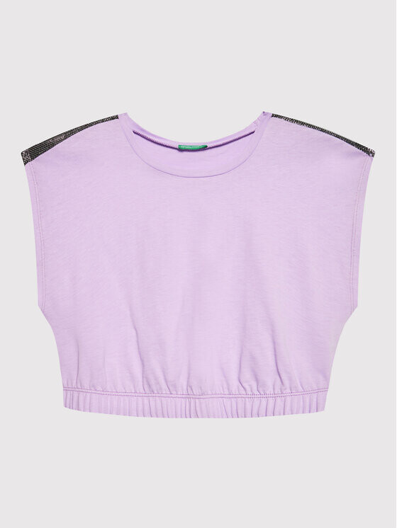 

Футболка стандартного кроя United Colors Of Benetton, фиолетовый