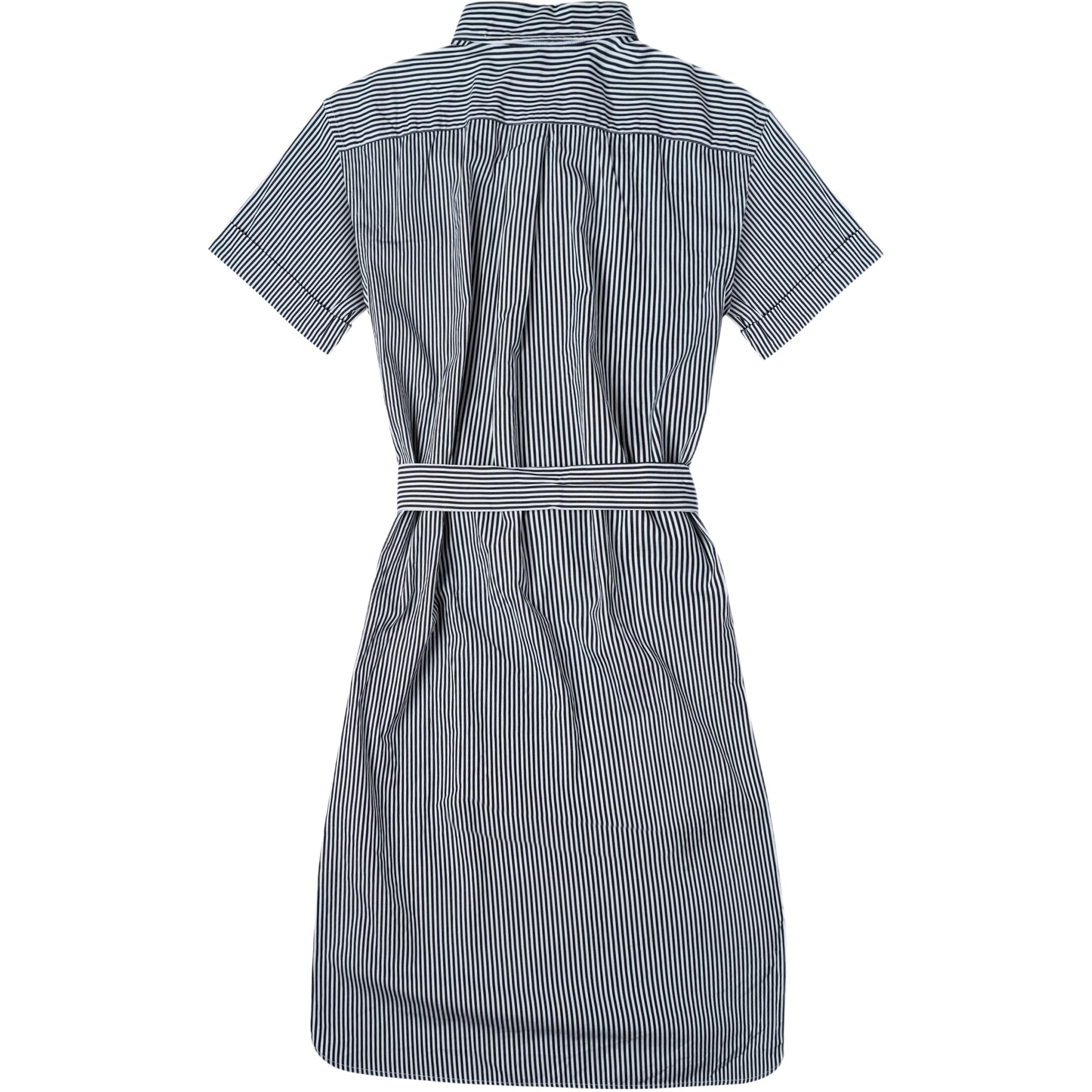Polo Ralph Lauren SS24 Платье с коротким рукавом женское черное белое — фото 3
