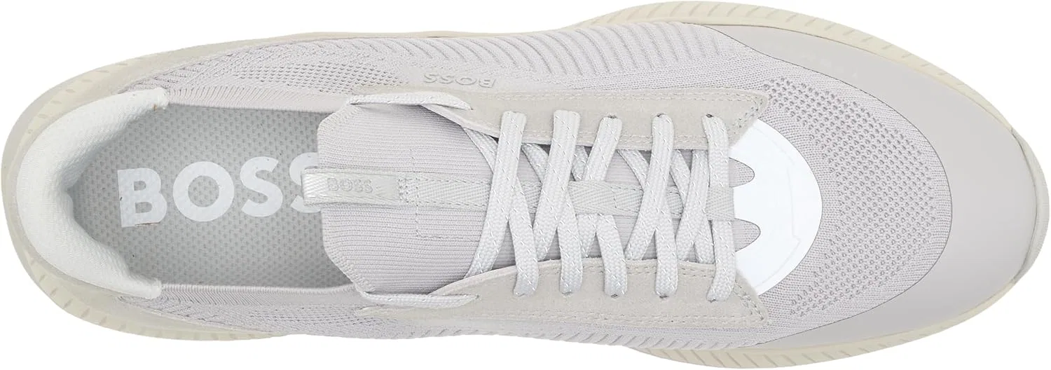 Кроссовки BOSS Herren Ttnm Evo_slon_knsdRunning, Light Pastel Grey50 — фото 3