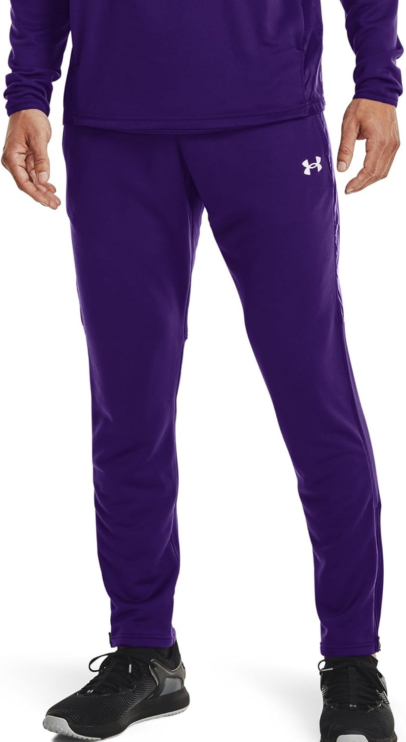 

Under Armour мужские брюки для разминки Command Warm-Up - Heat Trapping, Purple-White