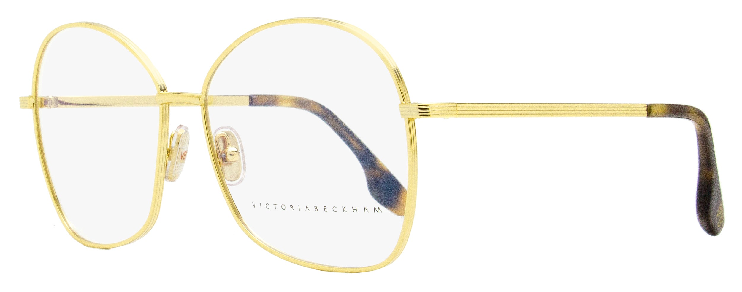 

Женские угловые очки Victoria Beckham VB220 714 Gold 58 мм