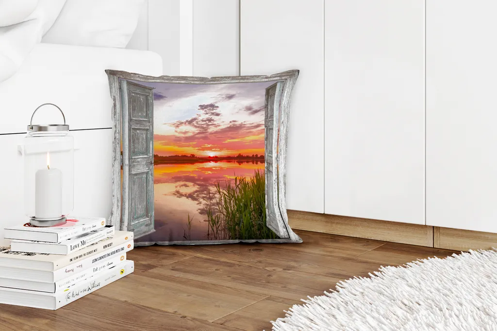 

Декоративная подушка MuchoWow, цвет Bunt