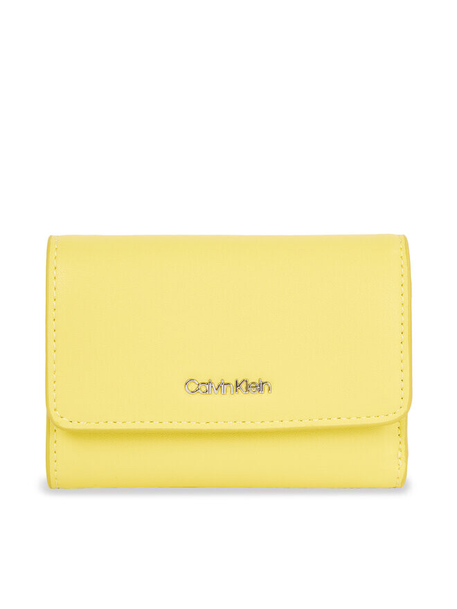 

Кошелек Ck Must Small Trifold Calvin Klein, желтый
