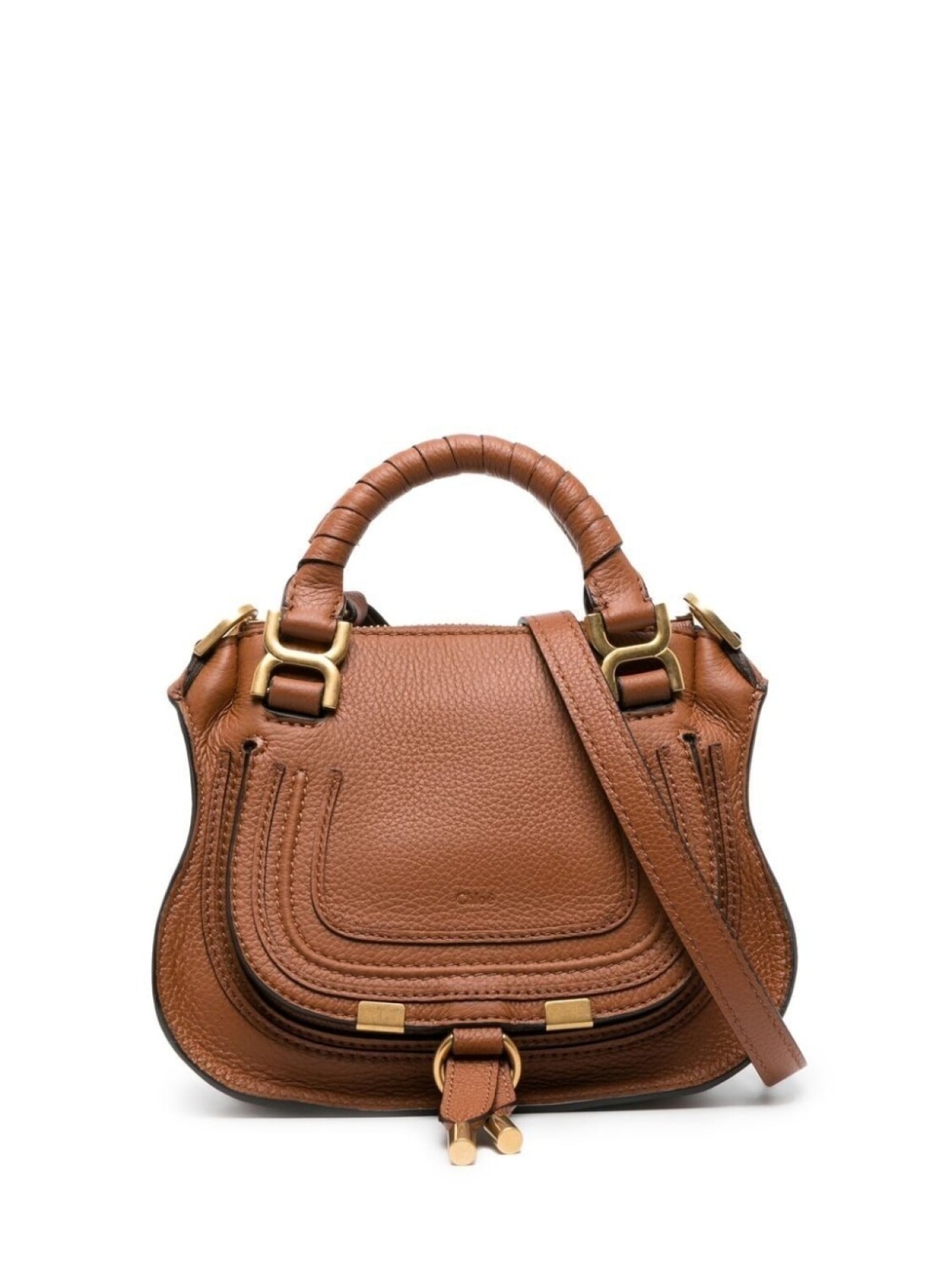 

Chloé сумка-тоут Marcie, коричневый