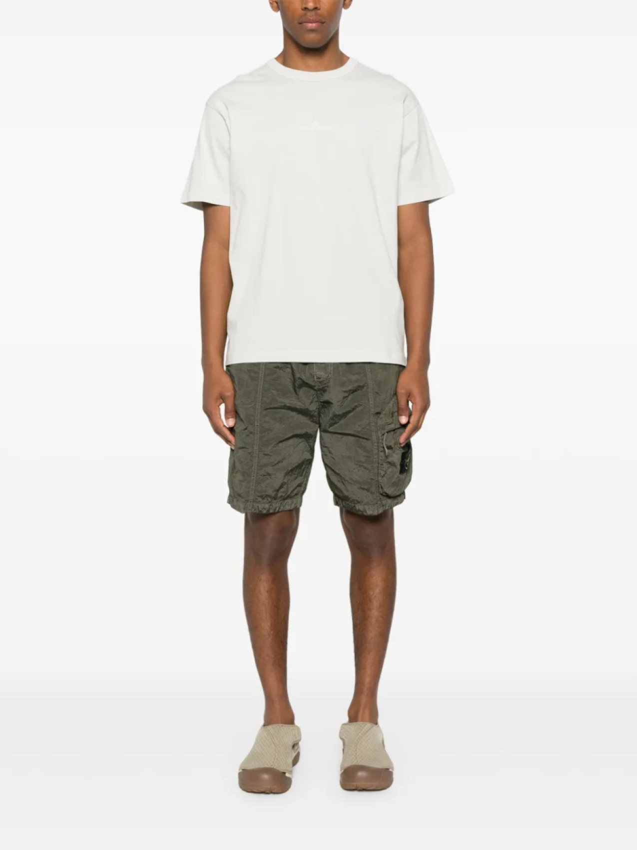 Stone Island cotton Футболка, нейтральный — фото 2