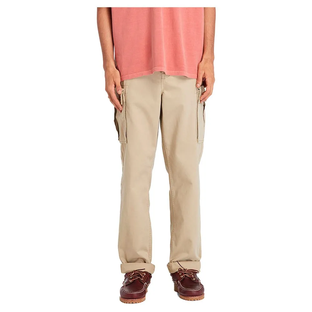 

Брюки карго Timberland Brookline Twill, бежевый