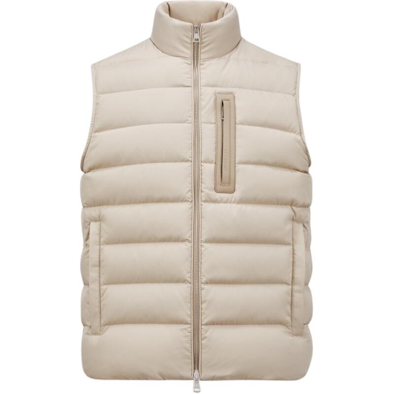 

Пуховик мужской бежевый Moncler