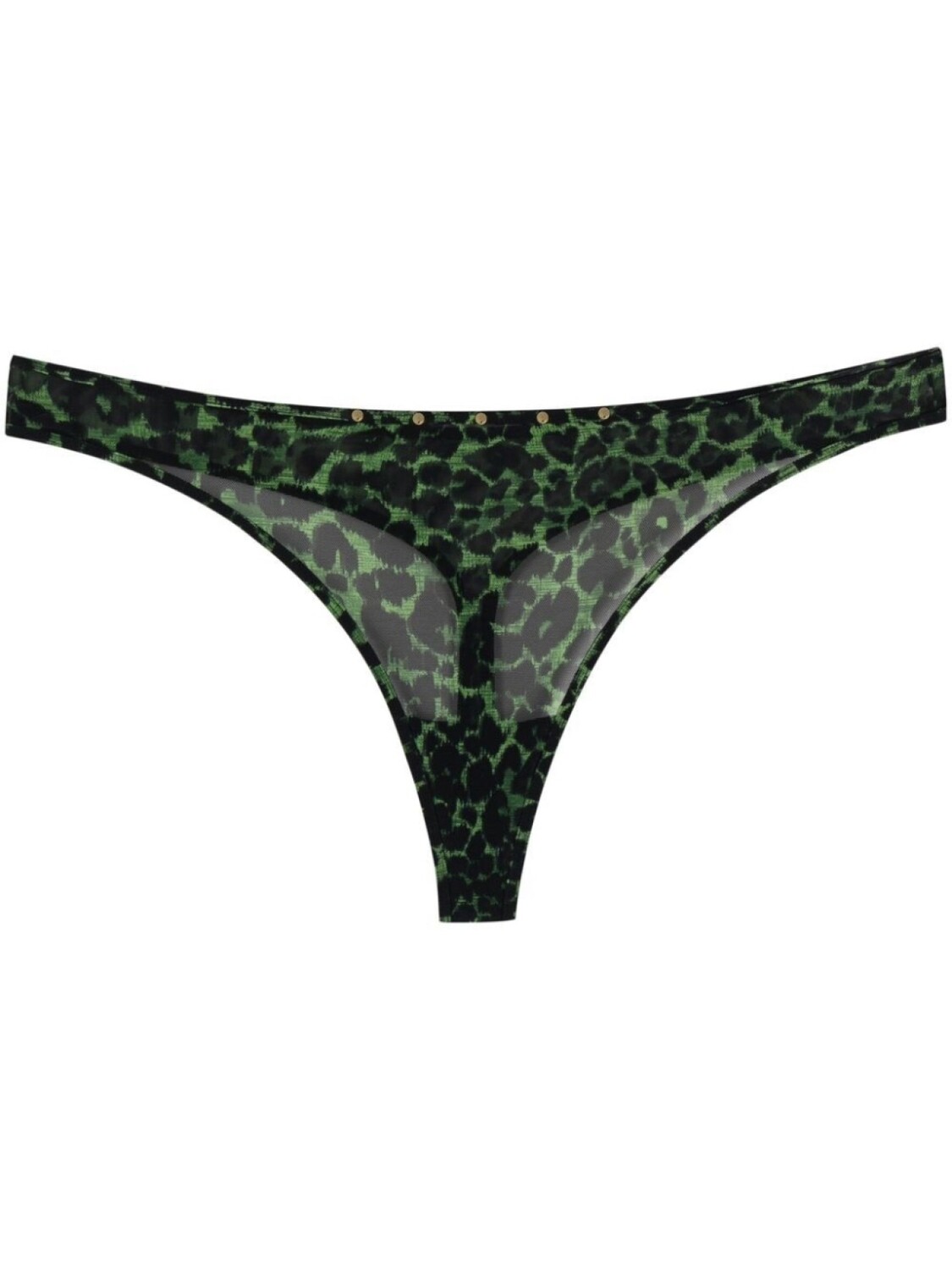 

Marlies Dekkers трусы-стринги Rhapsody с леопардовым принтом, зеленый