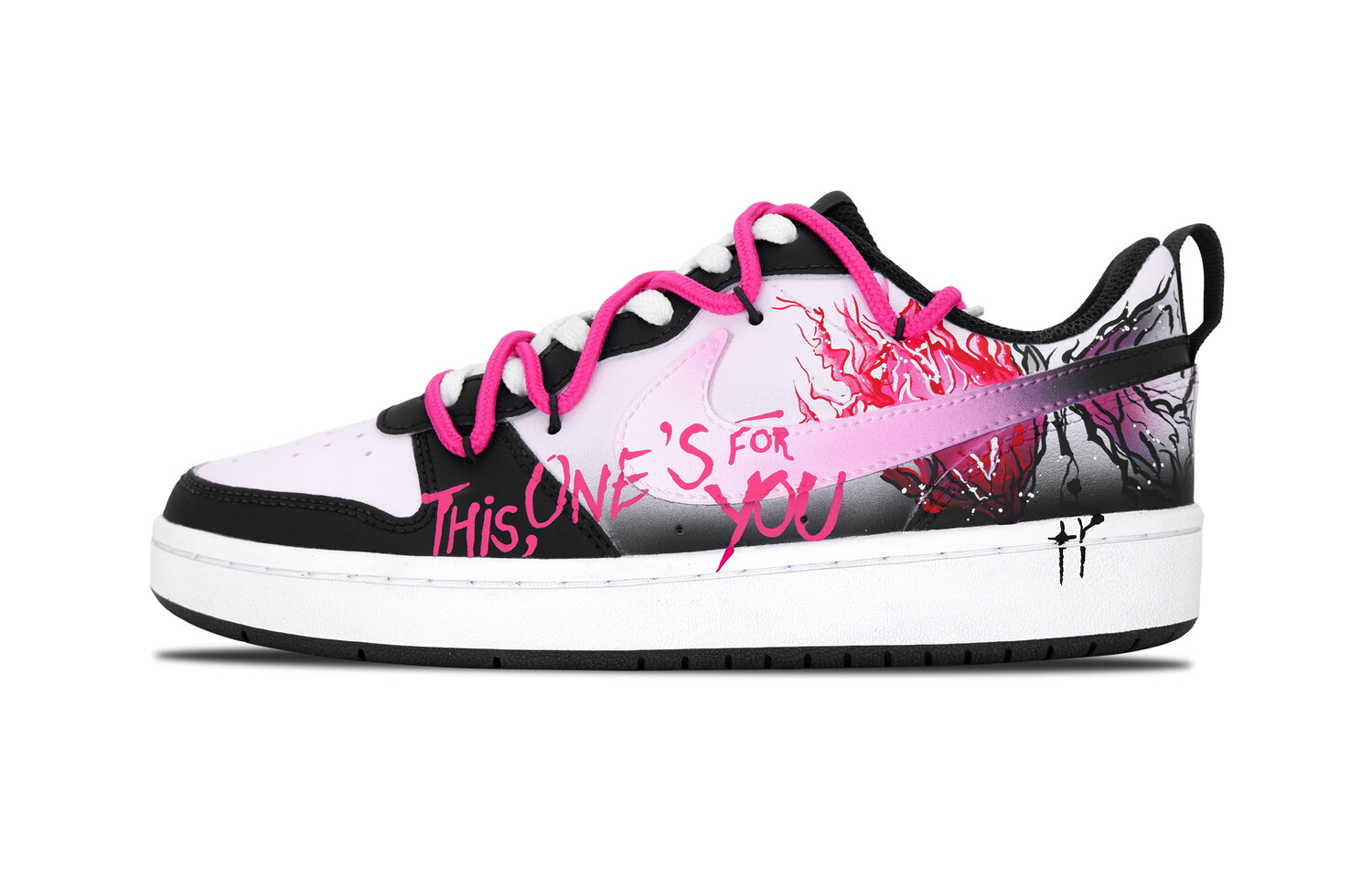 

Кроссовки Nike Court Borough Skateboard Shoes Women's Low-Top Pink, Розовый, Кроссовки Nike Court Borough Skateboard Shoes Women's Low-Top Pink