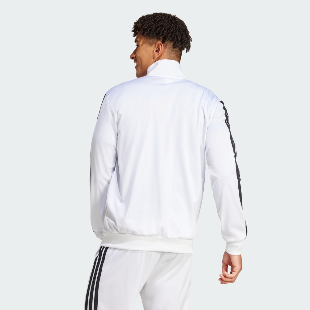 Спортивный костюм Adidas 3-Stripes Tricot Regular Track Jacket, белый — фото 2